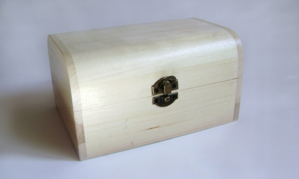 decoupage pudełka drewniane